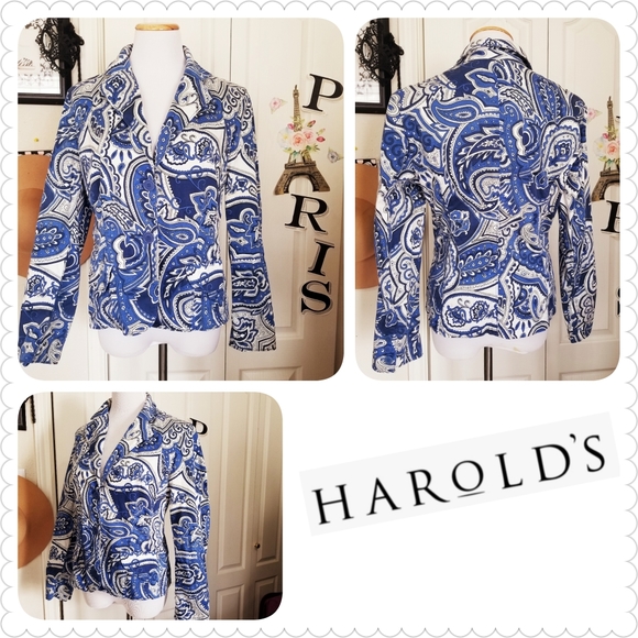 HAROLD'S Trendy Single Blazer size 10 - Picture 1 of 8